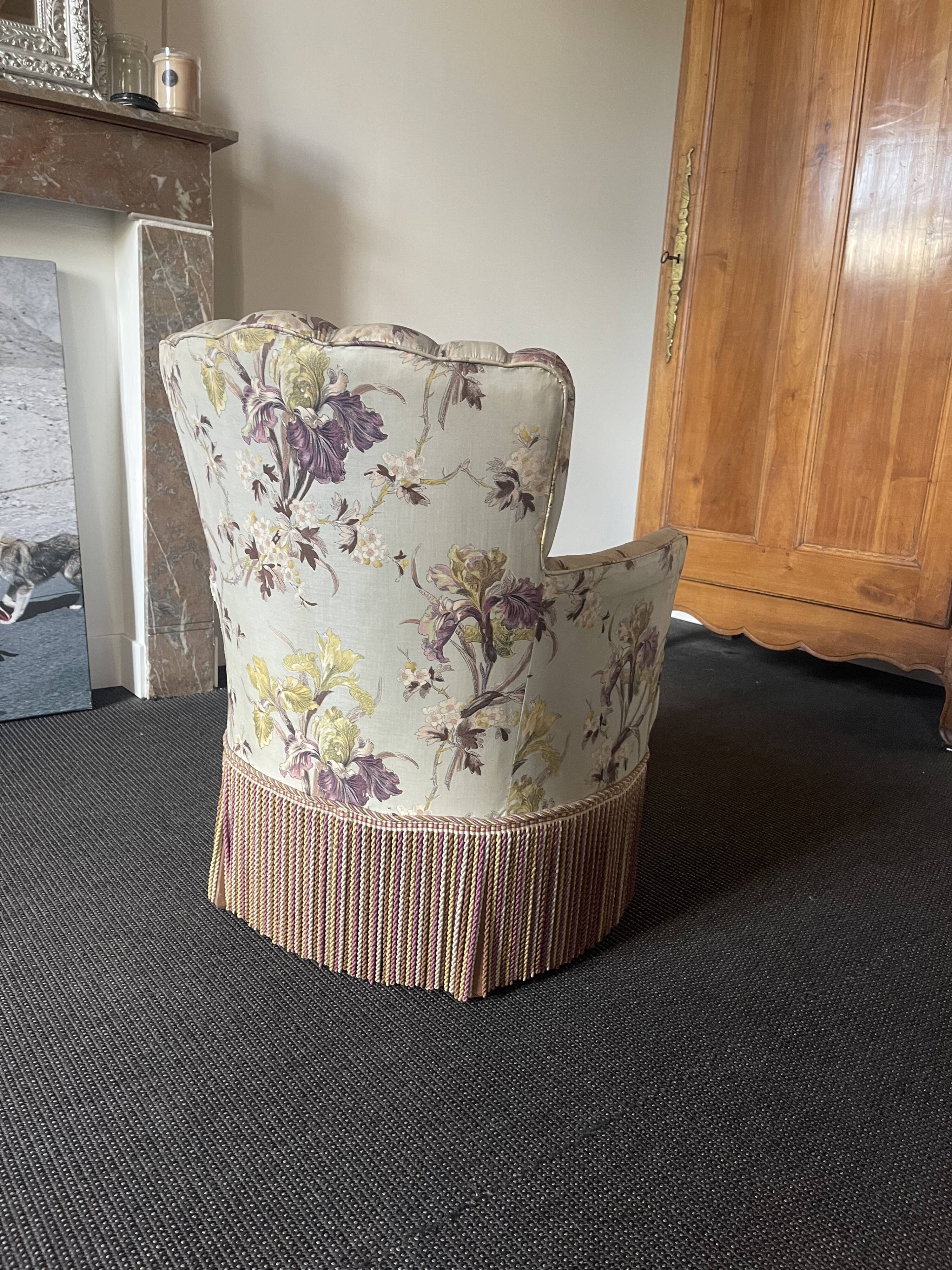 Fauteuil chauffeuse cocktail