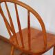 4 Scandinavian beech chairs