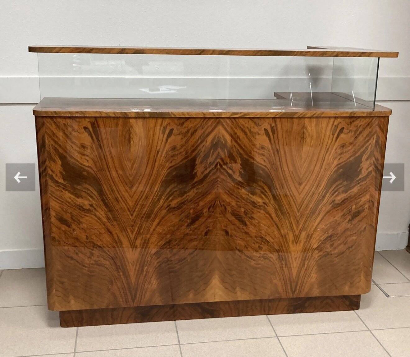 Art Deco period bar counter