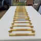 Lot de 17 Barres de Portes en Laiton Art déco