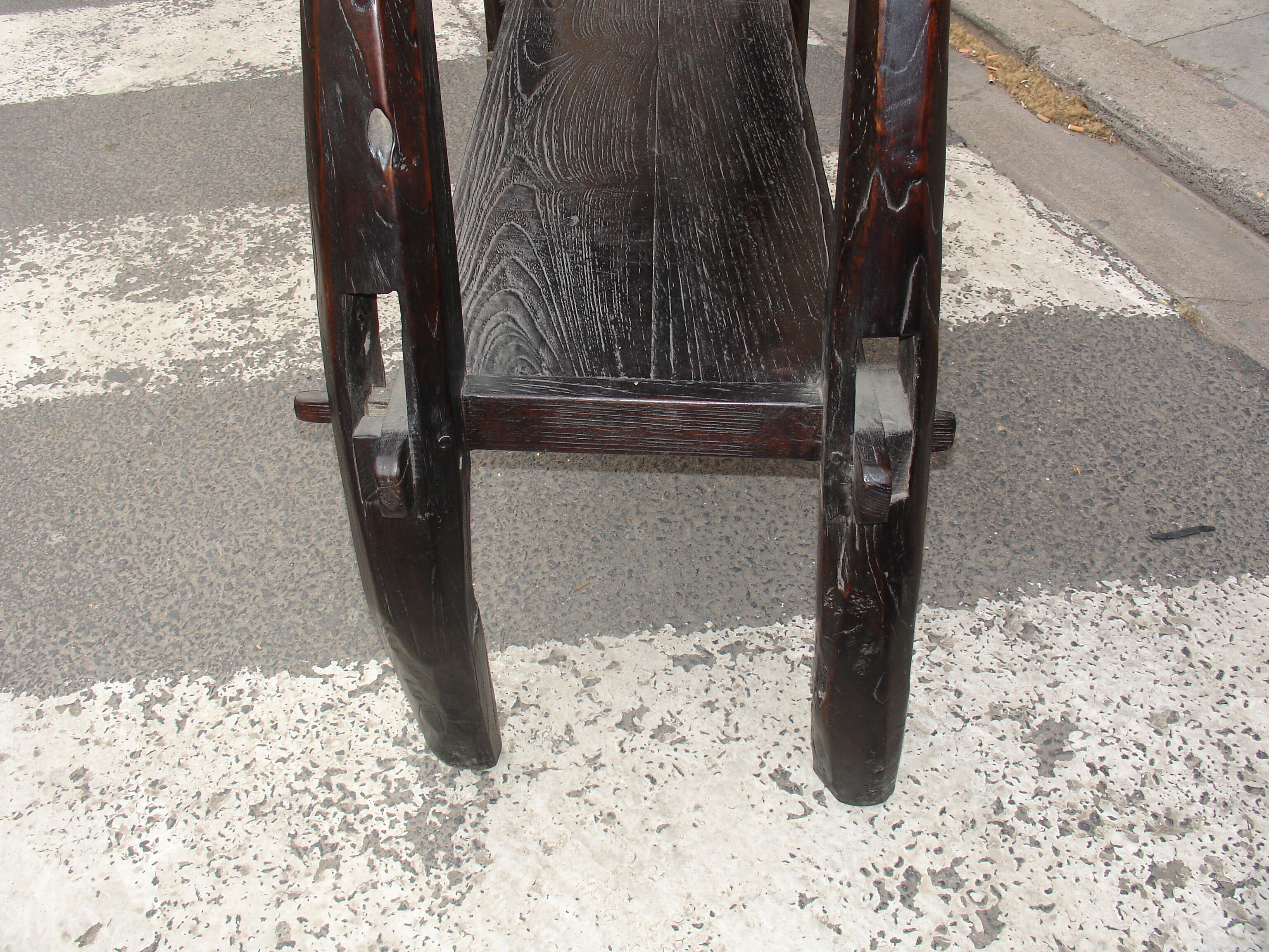 Folk Art Console in Mulberry