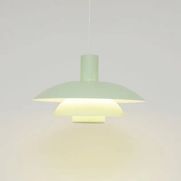 Pistachio Scandinavian lamp, 1970s