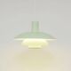 Pistachio Scandinavian lamp, 1970s