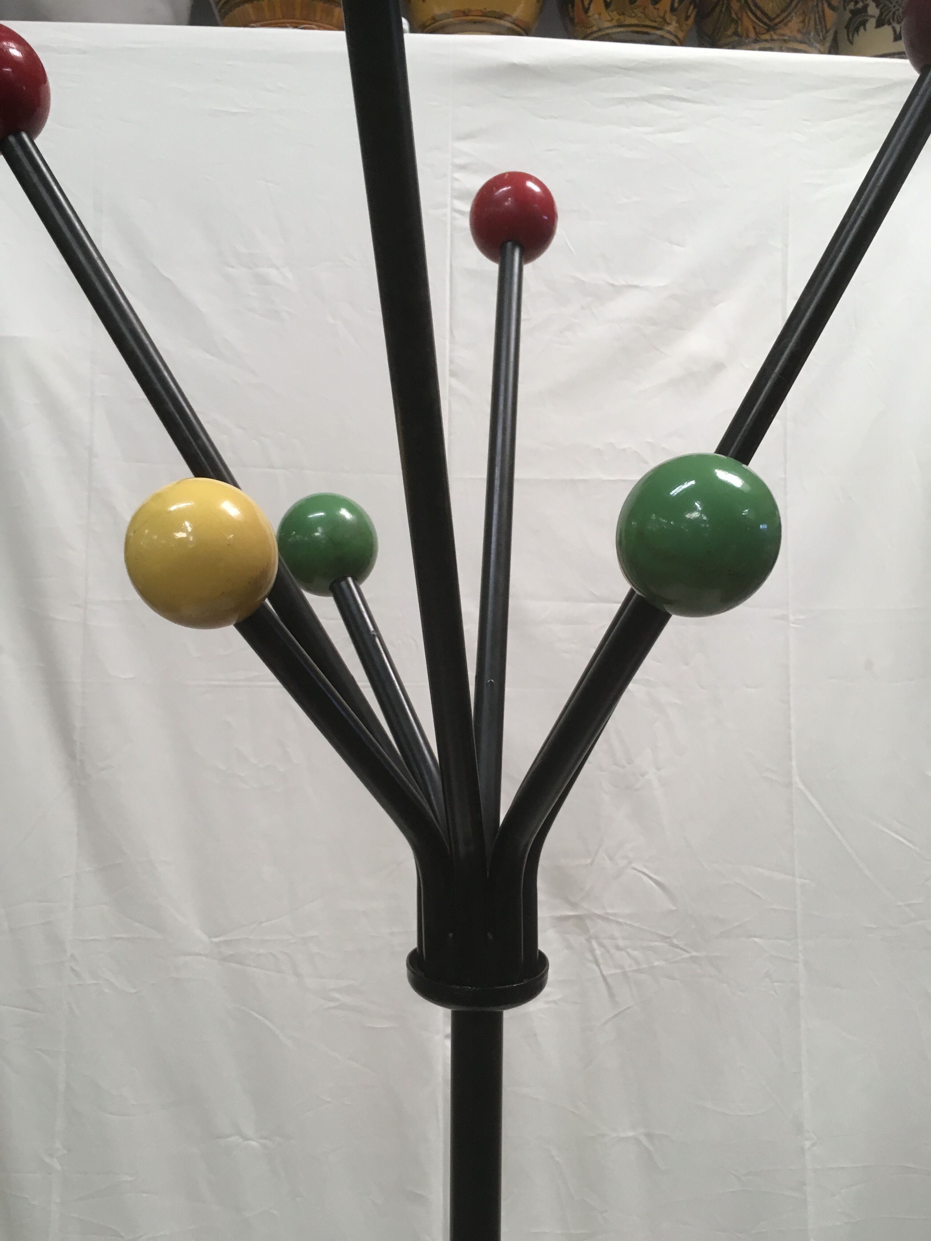 Coatrack 1950 colored balls