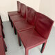 Set of 8 Arcadia chairs designed by Paolo Piva for B&B Italia from the 1980s.