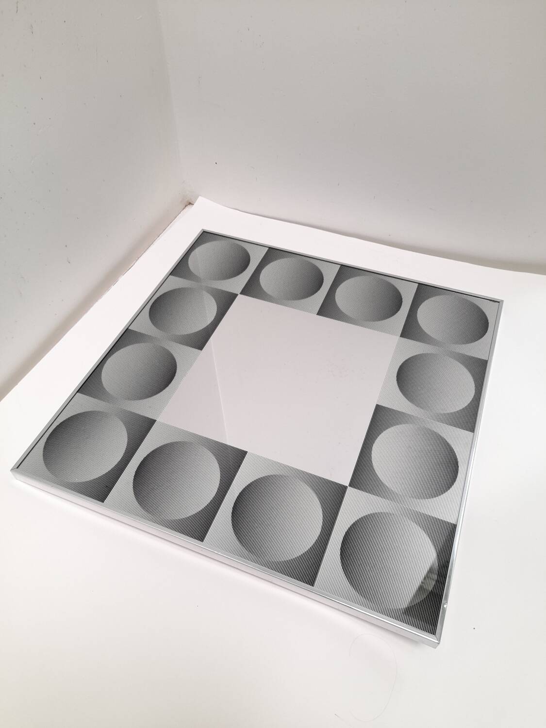 Deknudt mirror optical art 1970s