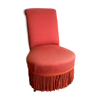 Red toad armchair