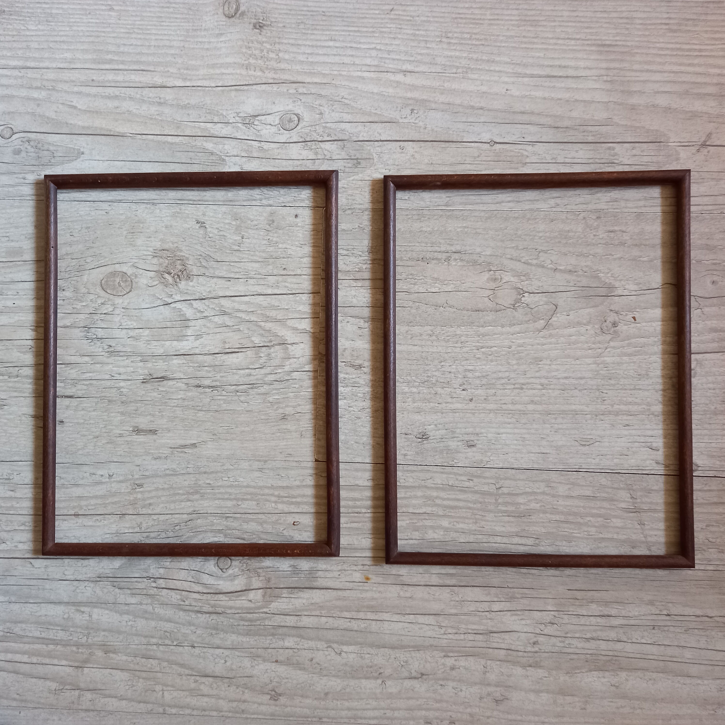 Pair of frame with baguette doucine nineteenth