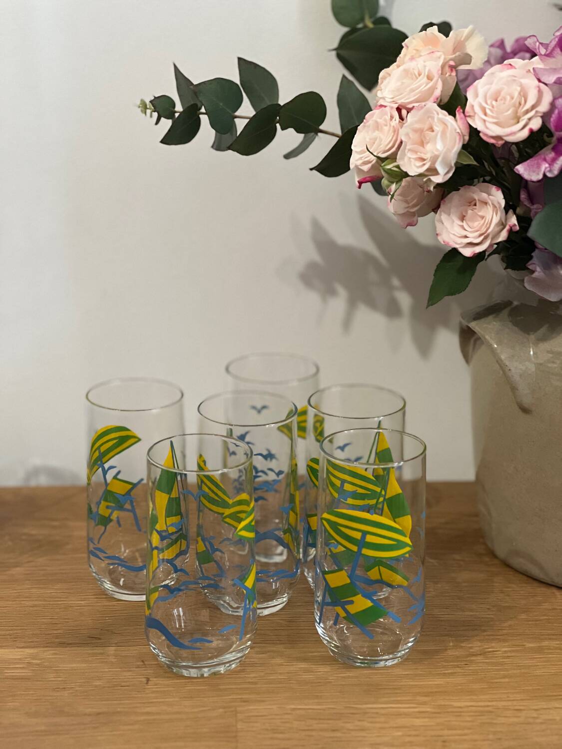 6 verres à orangeade