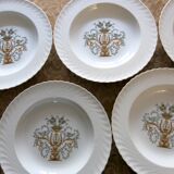 6 soup plates from Bavaria Germany in very good condition