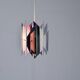 Tivoli Pendant Lamp by Simon Henningsen for Lyfa. Denmark 1962 (blk)