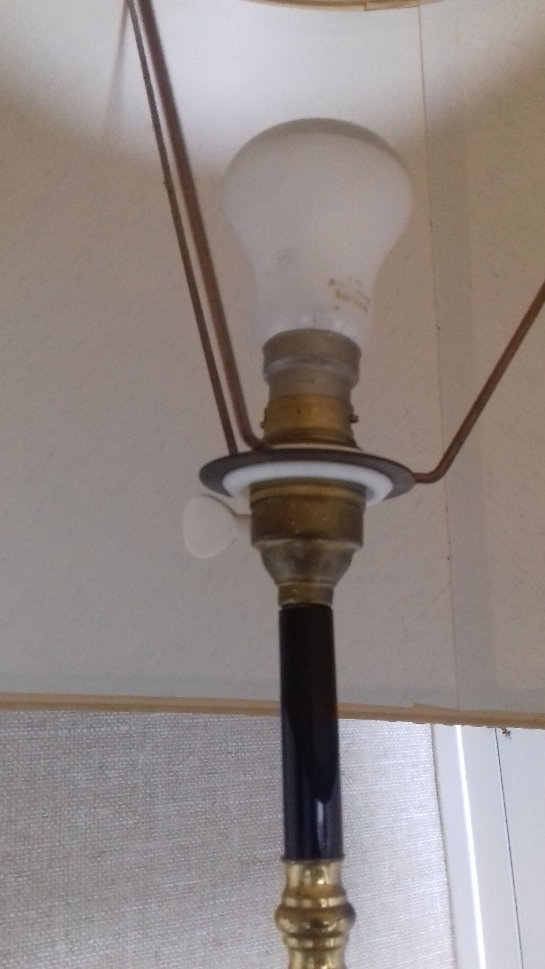 Vintage floor lamp tripod