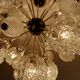 Large vintage pendant light, 70s