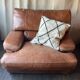 Leather armchair