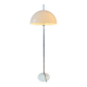 Vintage GEPO Space Age mushroom floor lamp, white acrylic glass shade.