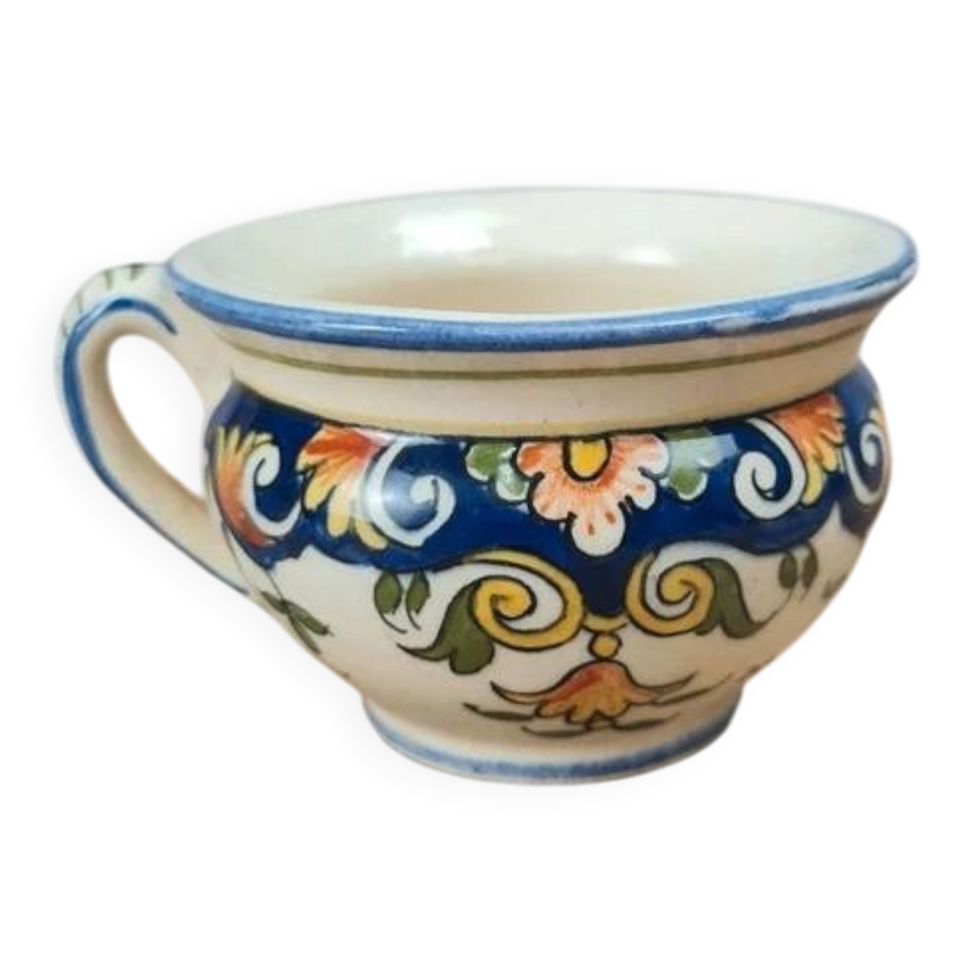 Handcrafted decorative mug Rouen, handmade