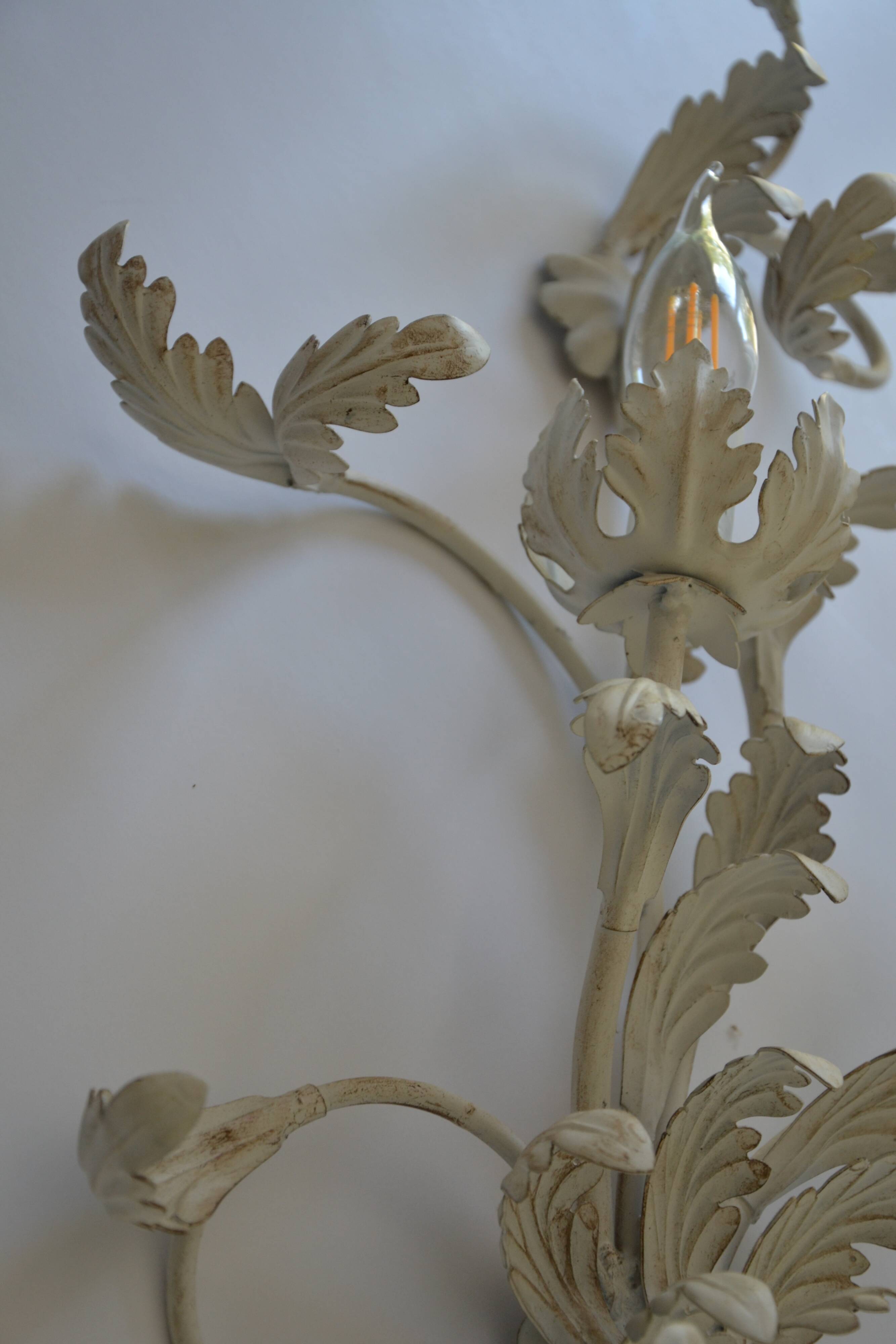 Large Florentine wall sconce