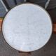 Coffee table hot water bottle old marble top Louis xvi style