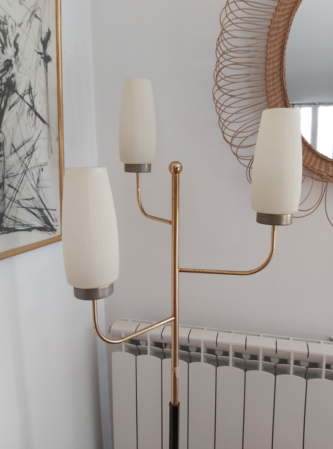 Vintage Italian floor lamp