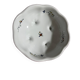 Coupe saladierm porcelaine de chantilly peinte à la main