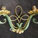 Art Deco wrought iron appliques in the style of Leleu 1940.