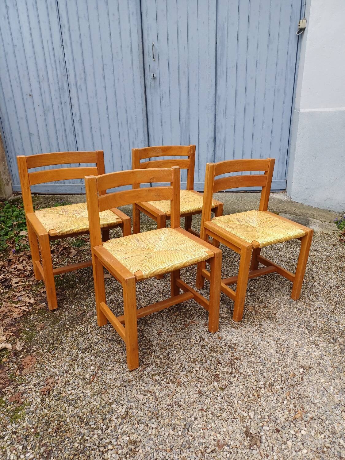 Set of 4 vintage Regain chairs