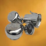 Italian coffee maker & stainless steel jug Stella - Arianna Collection