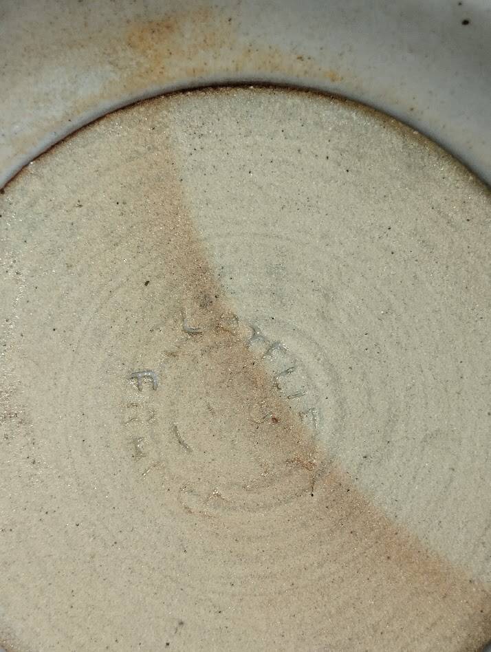 Ceramic jug signed Cazalac