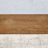 Wall-mounted wooden coat rack, vintage wall-mounted coat rack, curved wood