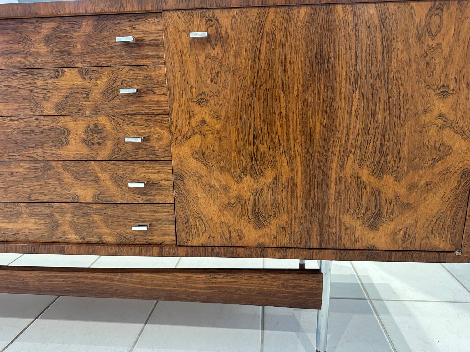 Rosewood sideboard by Gérard Guermonprez by Magnani, 1960s