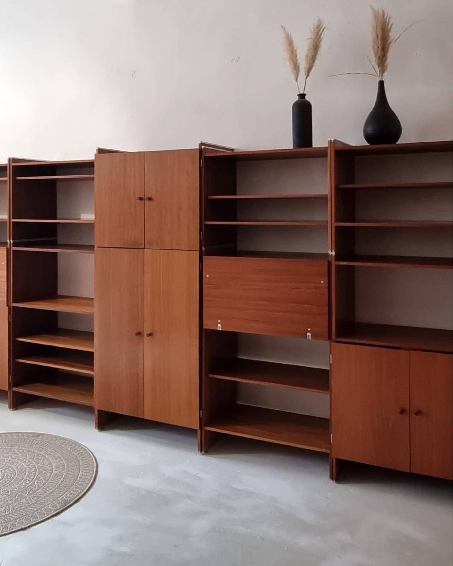 Mid-century wall system