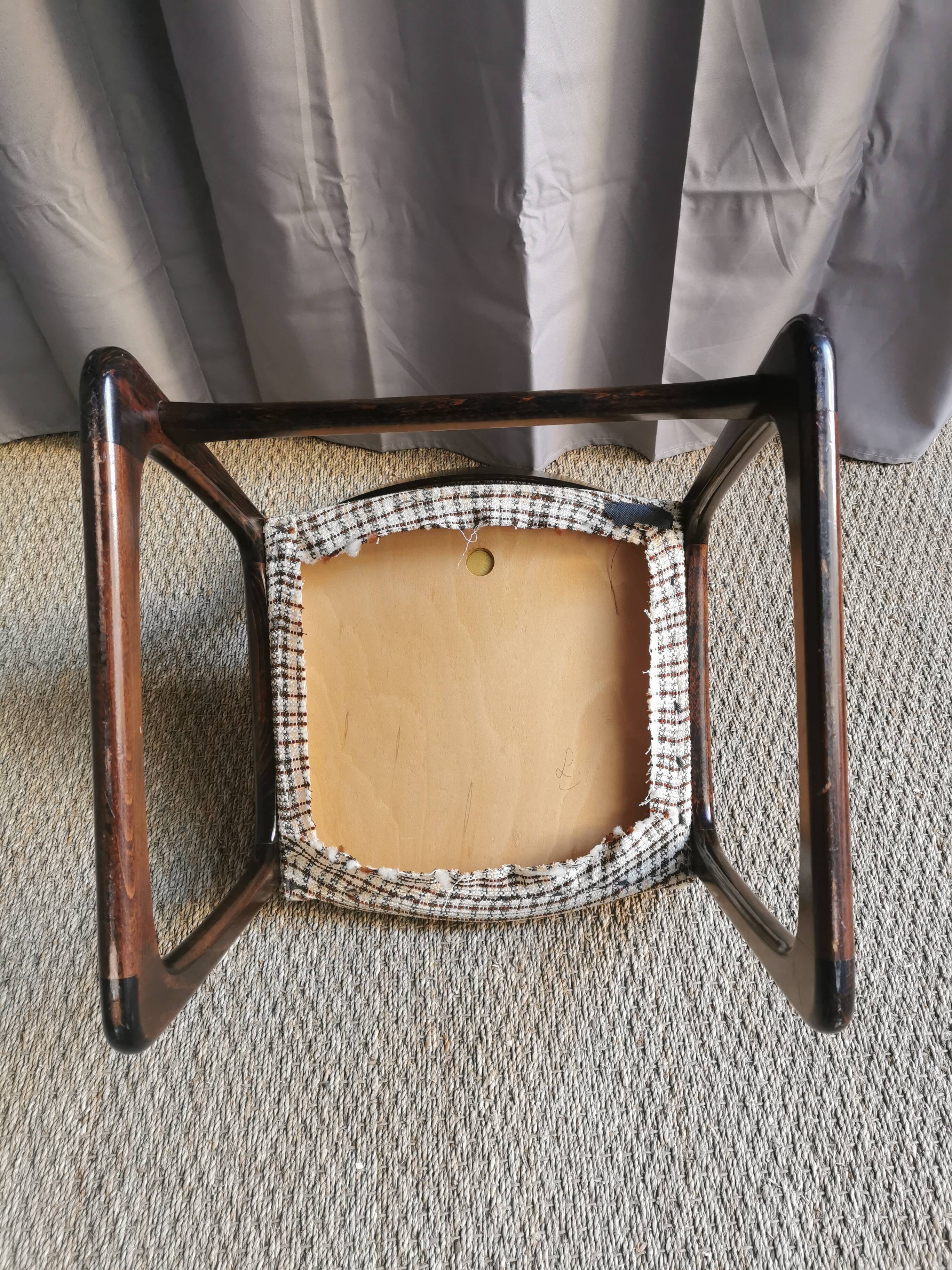 "Baumann" sled chair