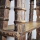 Ancient Indian library made of teak wood