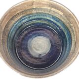 Exceptional large ceramic bowl Rörstrand Sylvia Leuchovius, 1970s.