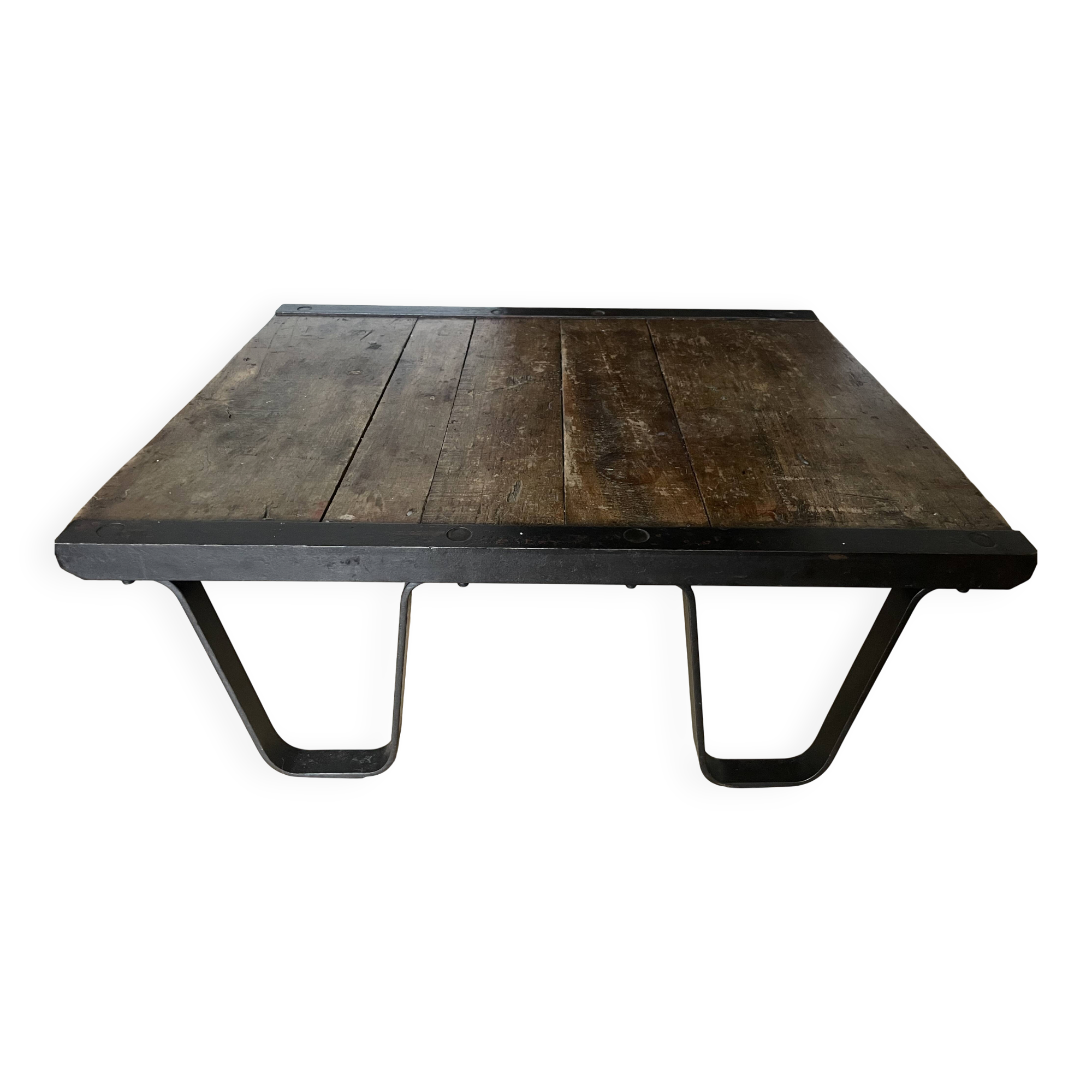 Industrial coffee table