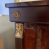 Empire style dish cabinet return from egypt