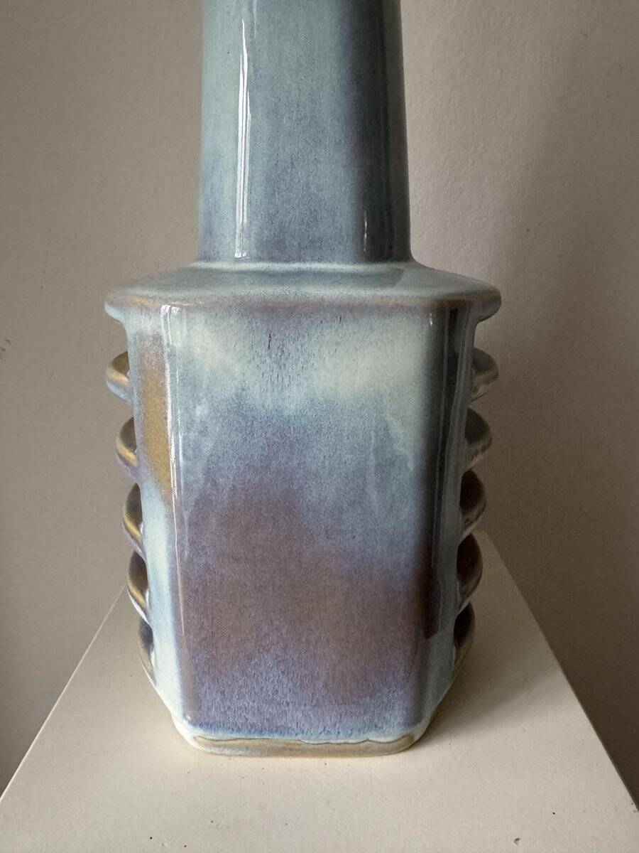 Lampe de table par Einar Johansen pour Søholm Stentøj, céramique, Danemark, années 1960.