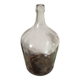 Clear glass demijohn carboy