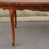 Oval table, Regency style, integrated extensions