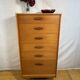 Vintage Austinsuite Teak Chest of Drawers 1960 Scandinavian Danish Design