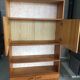 Honey-colored pine bookcase, 90s