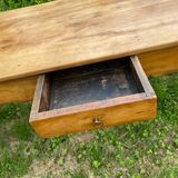 Blonde cherry farmhouse table