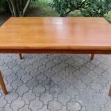 Teak extension table by Henning Kjaernulf, Denmark 1960
