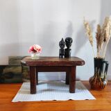 Brutalist vintage coffee table