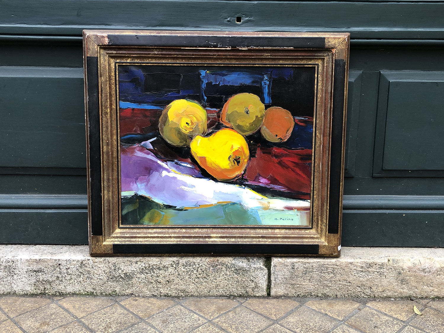 Huile sur toile signée Bruno Perino né en 1925 XXe siècle