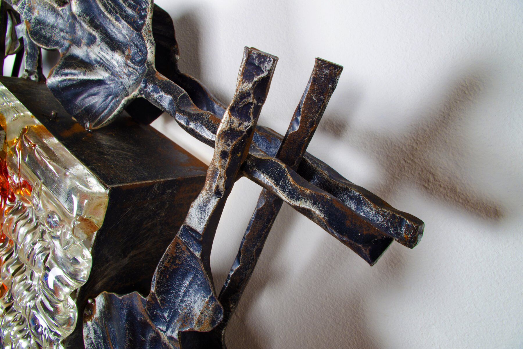 Wall applique by Tom Ahlstrom for Lampe A -E in 1970