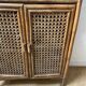 Rattan bamboo stand shelf