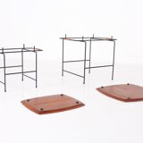 Pair of minimalist Scandinavian coffee table Ary Nybro