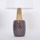 Pair of Mid-Century Handmade Stoneware table lamps  model 3001 by Einar Johansen for Soholm