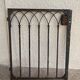 Gothic style wrought iron gate